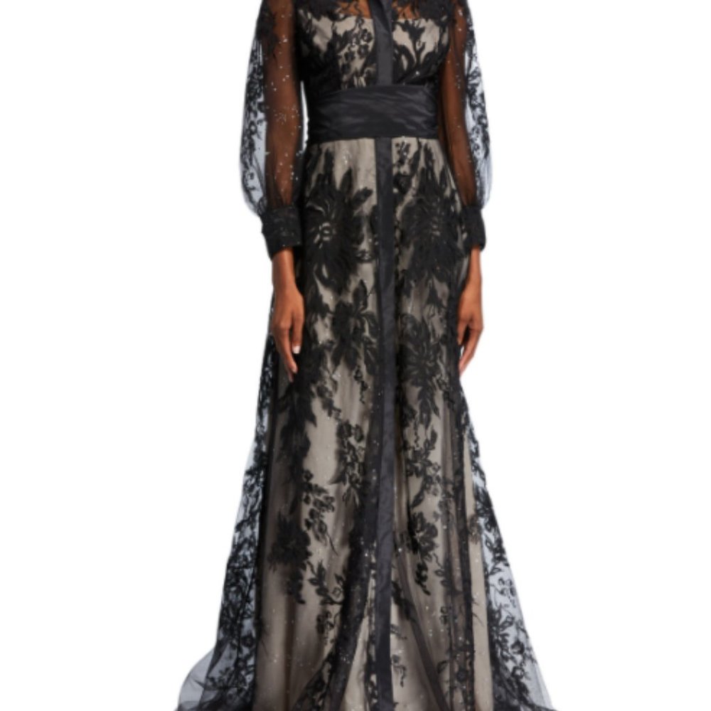 Black Floral Dress